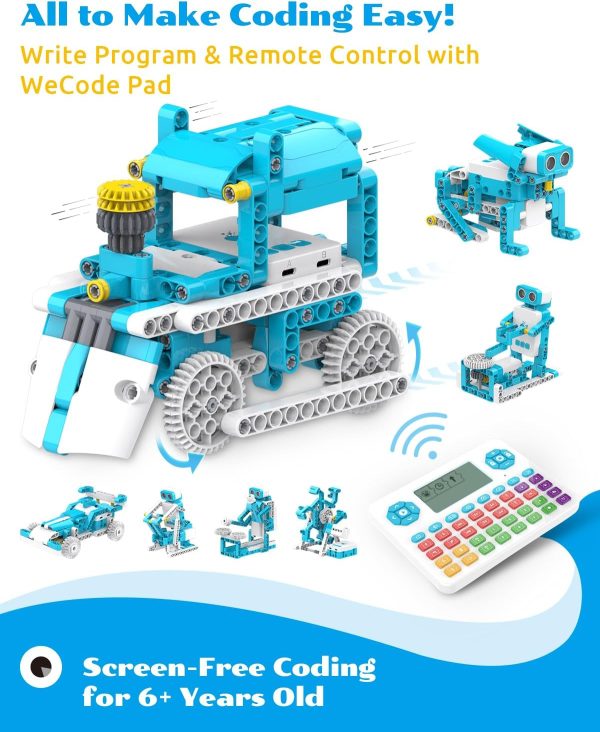 WhalesBot D3 Pro STEM Wecode Pad Robot Kit - Image 3