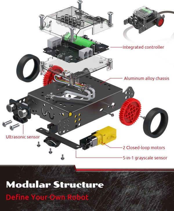 WhalesBot Rocky Educational Robot Kit - Image 4