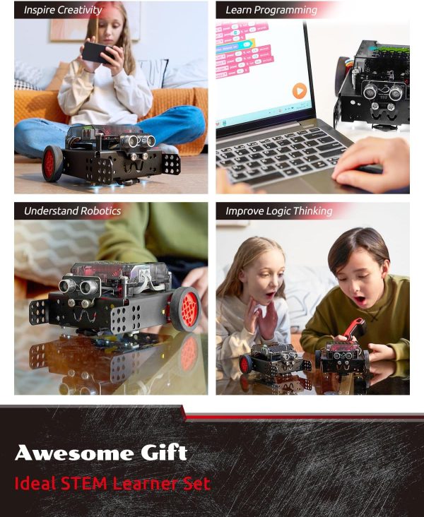 WhalesBot Rocky Educational Robot Kit - Image 8