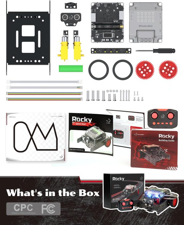 WhalesBot Rocky Educational Robot Kit - Image 9