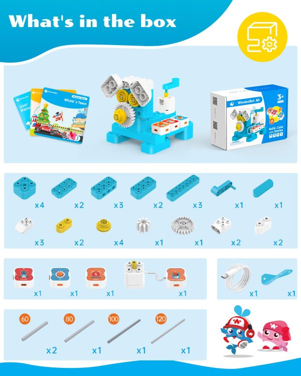 WhalesBot A1 Coding Robot Kit - Image 3