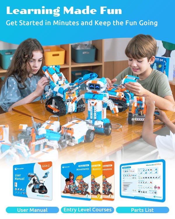 WhalesBot E7 Pro Coding Robot - Image 6
