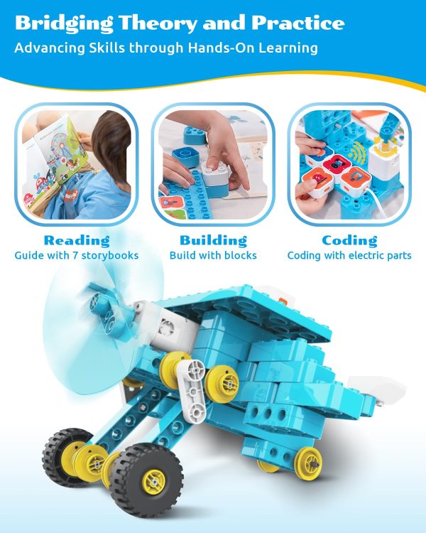 WhalesBot A7 36-in-1 Coding & RC Robot Kit - Image 8