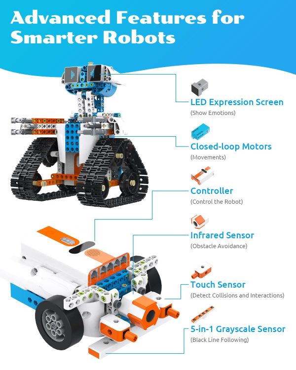 WhalesBot E7 Pro Coding Robot - Image 3
