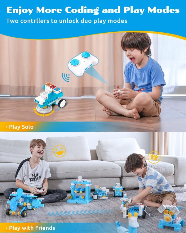 WhalesBot A7 36-in-1 Coding & RC Robot Kit - Image 6