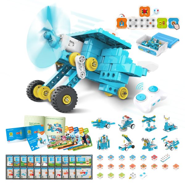 WhalesBot A7 36-in-1 Coding & RC Robot Kit