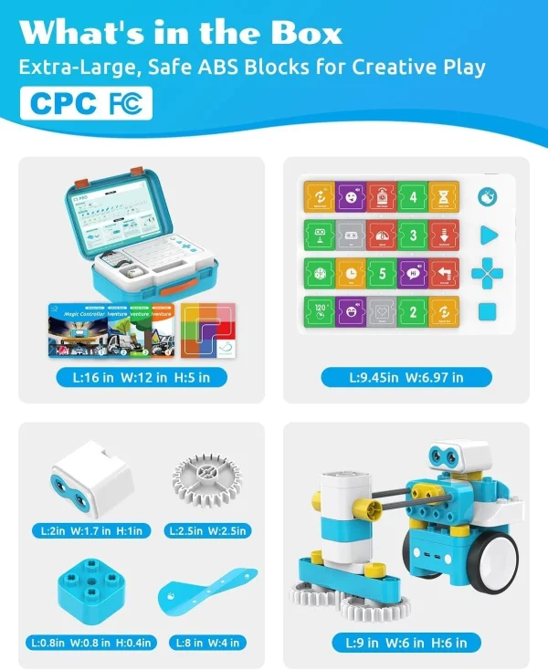 WhalesBot C3 Pro 12-in-1 Coding Robot Kit - Image 6