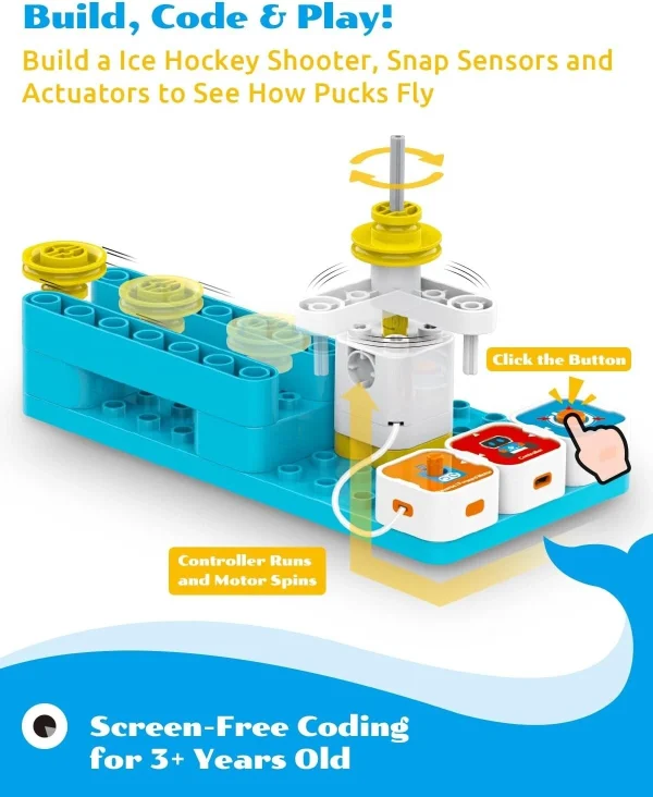 Whalesbot A3 Coding Robot: 12-in-1 Building Set - Image 5